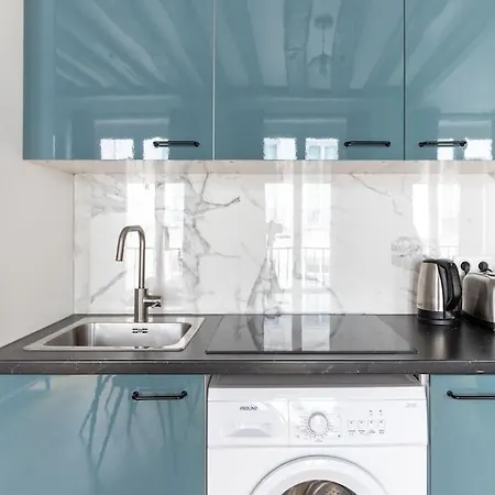 Appartement Grands Boulevards 22 : Cosy 1br-4p Parijs