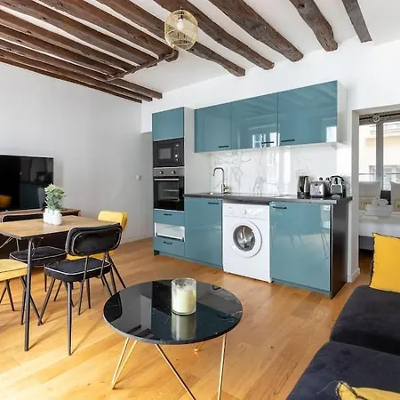 شقة Grands Boulevards 22 : Cosy 1br-4p